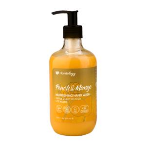 مایع دستشویی کرمی با رایحه هلو و انبه 500میلی لیتری هندولوژی Hondology Peaches and Mango Creamy Toilet Fluid  500 ml